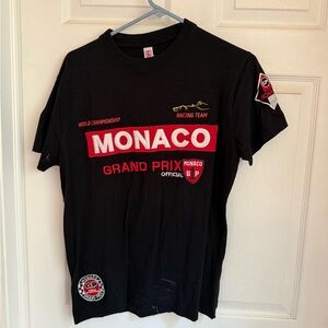 Monaco Grand Prix Black T-Shirt